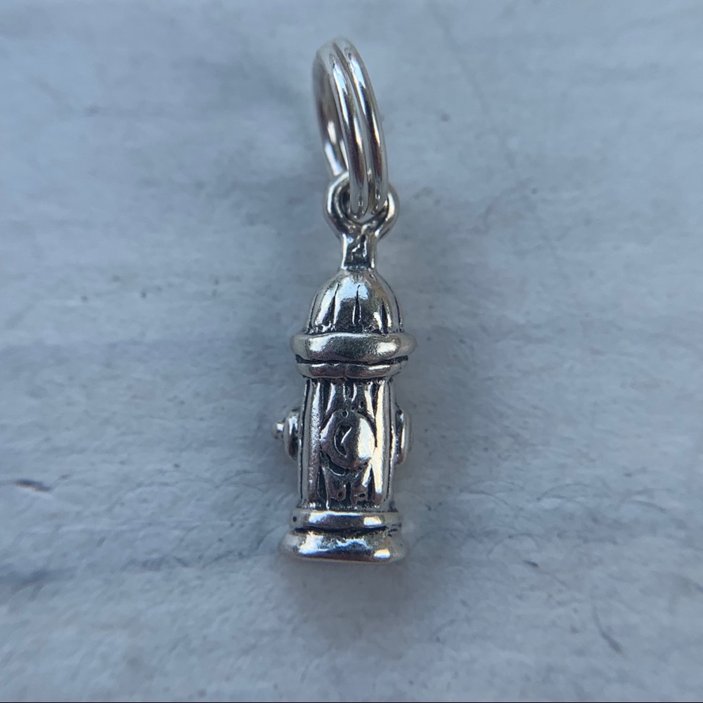 Sterling Silver Fire Hydrant Charm